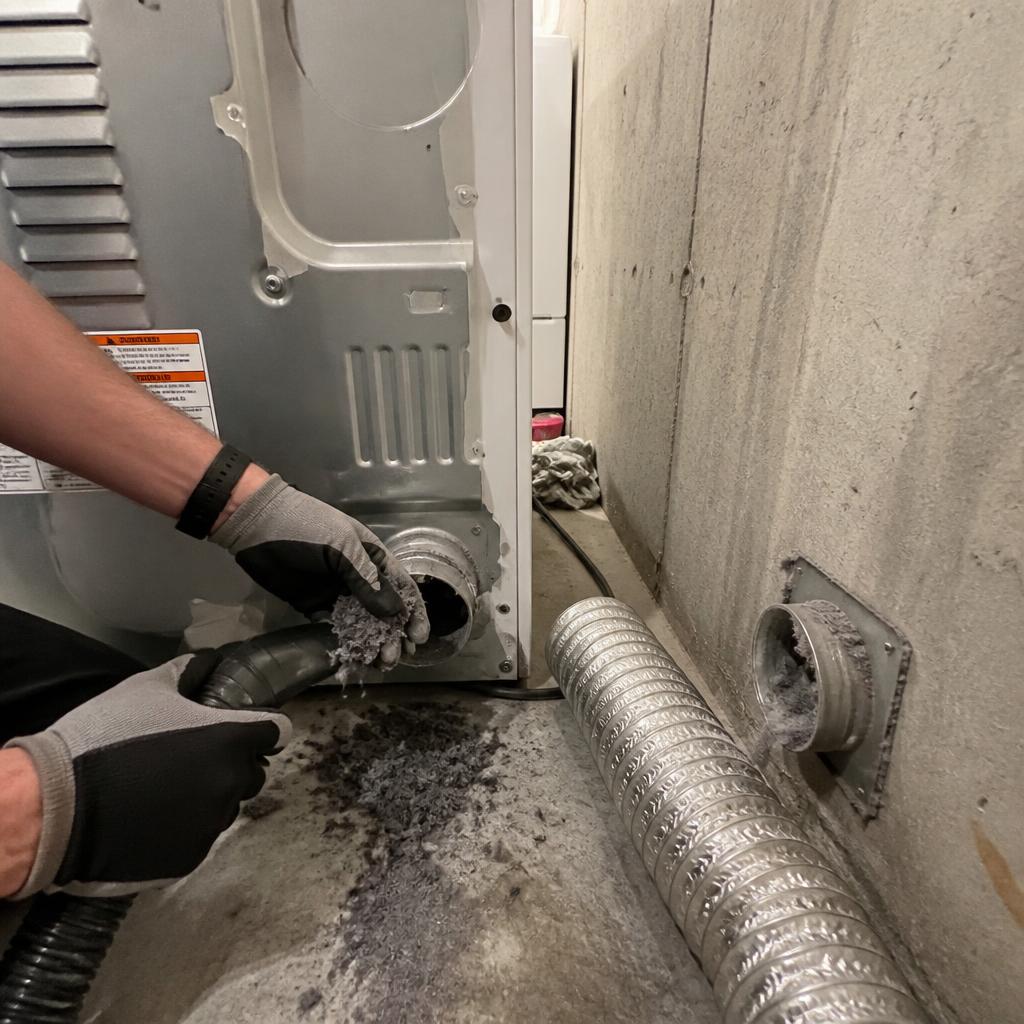 Dryers & Vent Cleaning repair in a Chicago area kitchen
