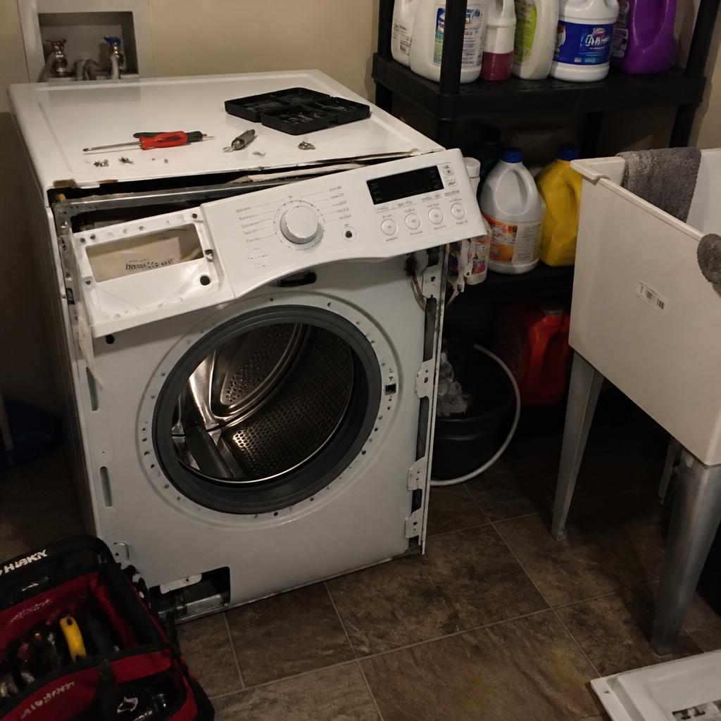 Washing Machines repair in a Chicago area kitchen