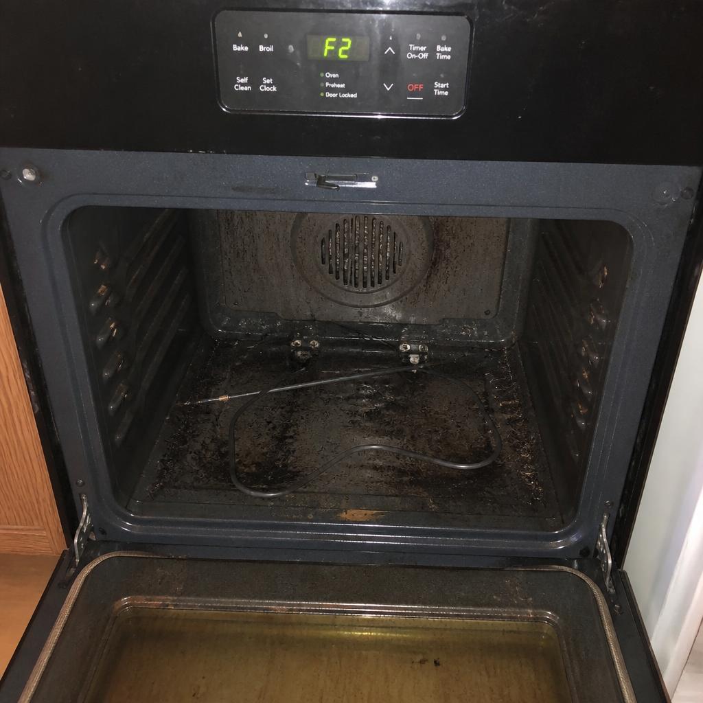 Before — Double Wall Oven Not Heating — Element and Control Board Replacement, Glenview, IL